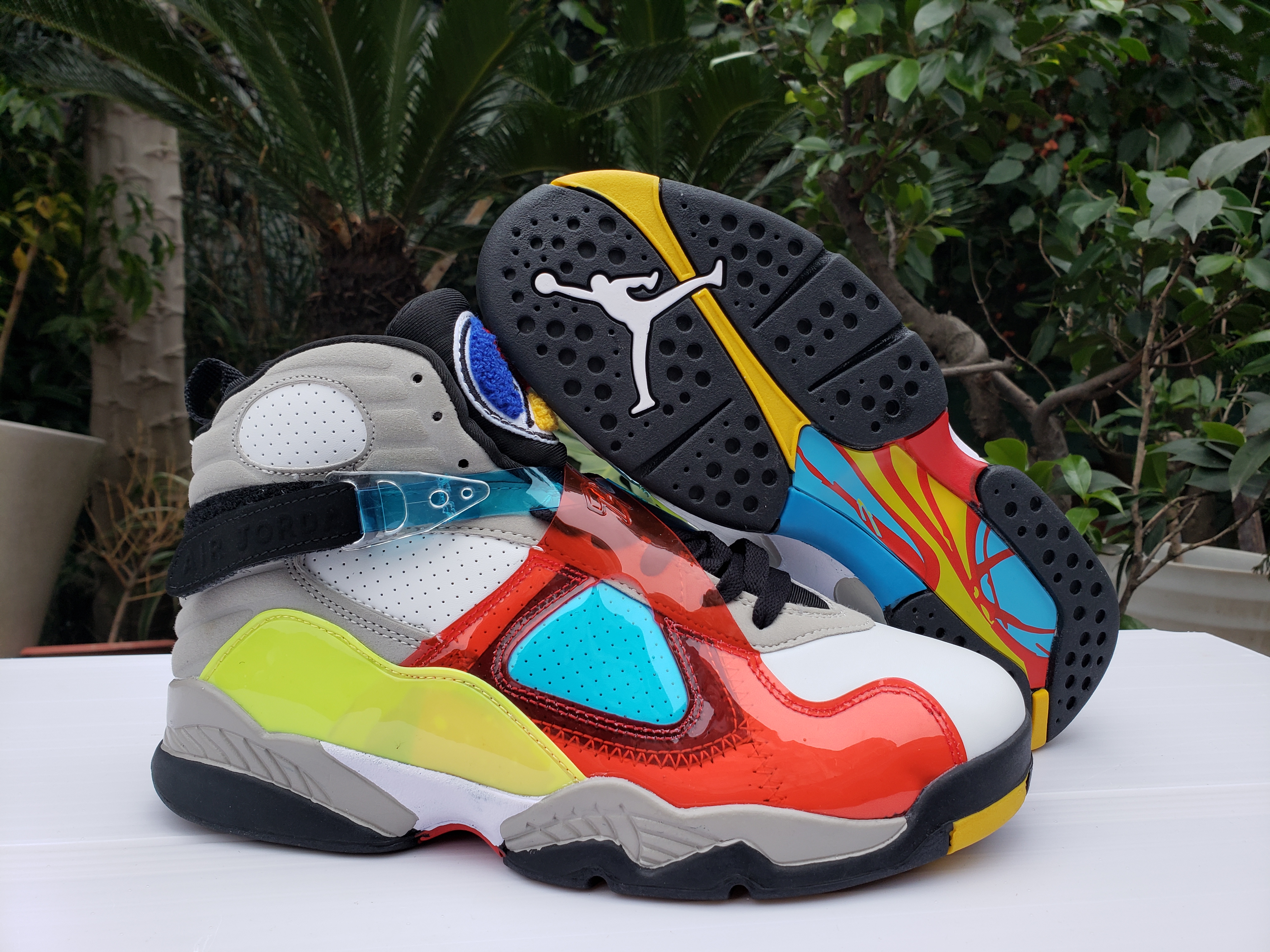 2020 Men Air Jordan 8 Colorful Shoes
